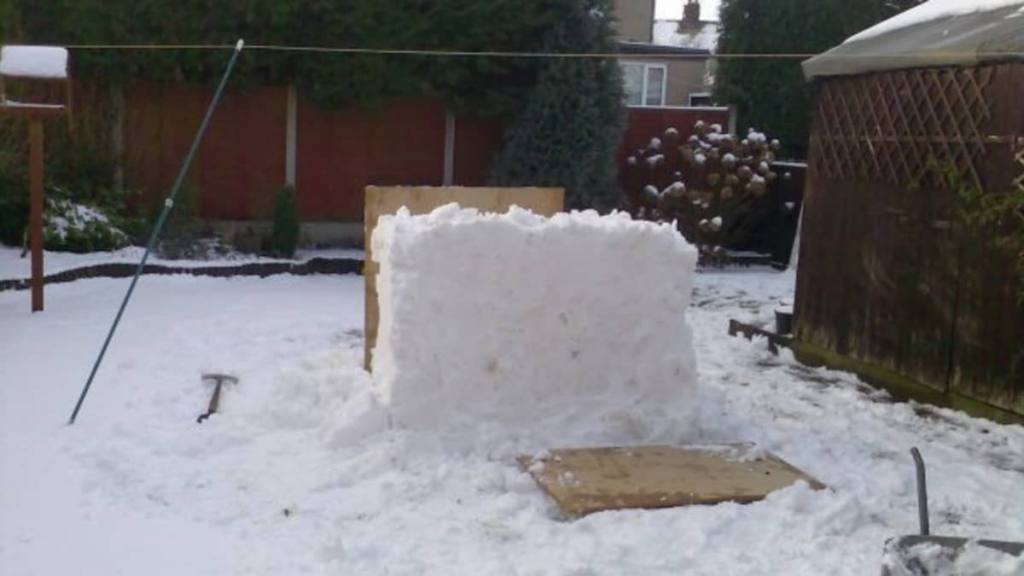 Snow Sculpture Base