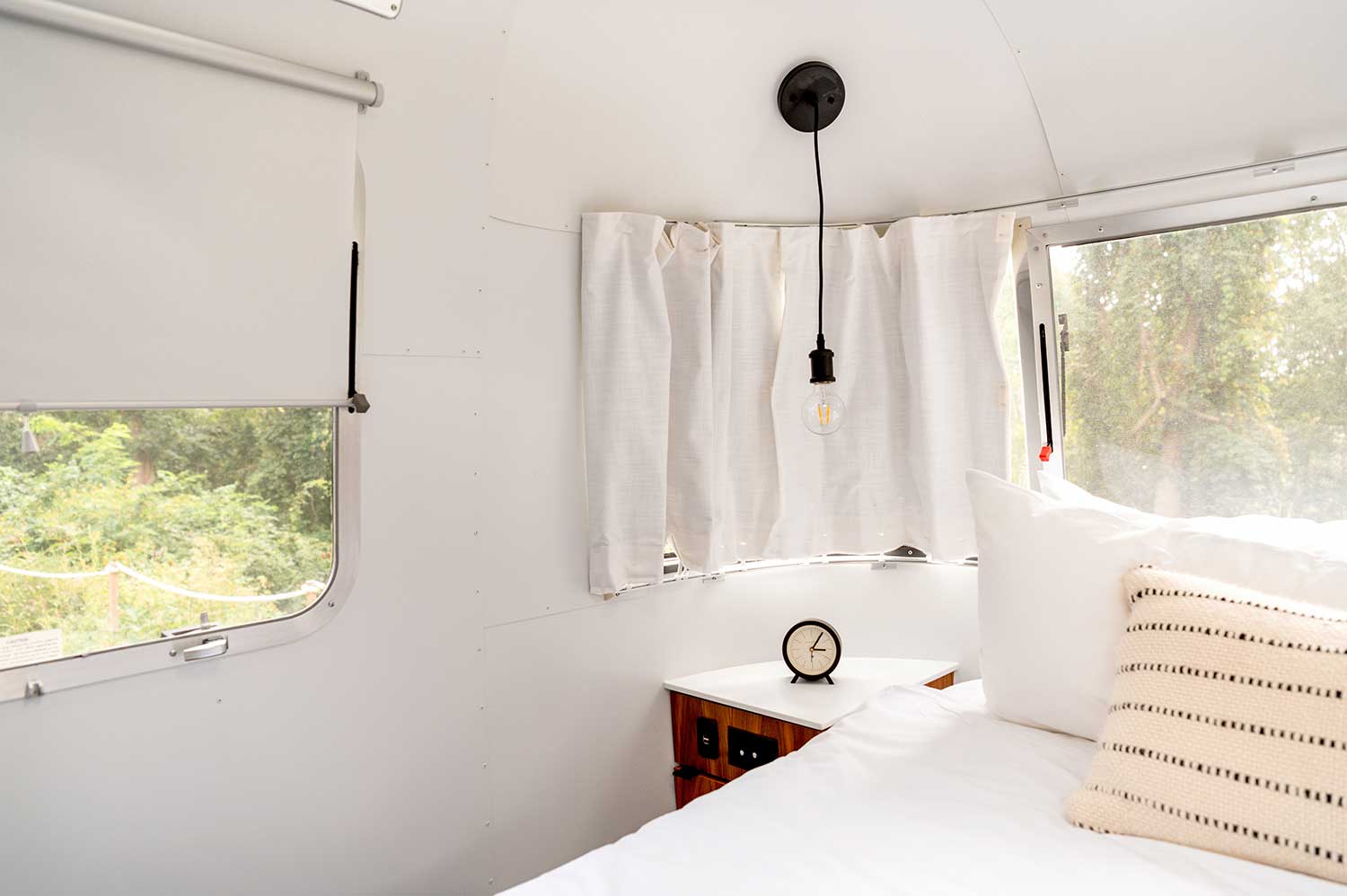Bedroom of an Airstream